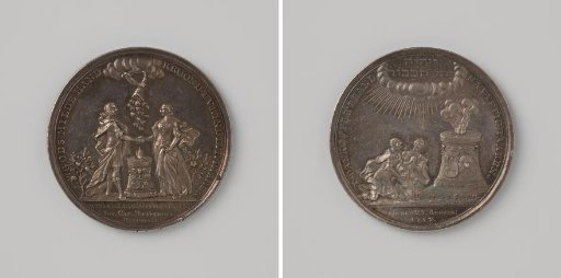 Golden Wedding of Jan Jacob van Westreenen and Johanna Catharina van Houdringe 1759