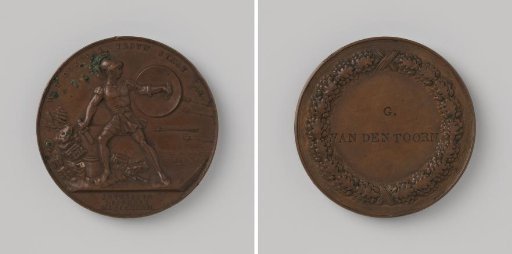 Reward Medal for the Defenders of the Citadel of Antwerp 1832, in the name of G. van den Toorn
