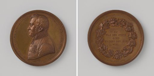Farewell of Pieter Huidekoper as Mayor of Amsterdam 1850