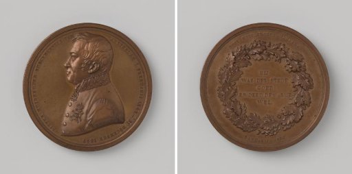 Farewell of Pieter Huidekoper as Mayor of Amsterdam 1850