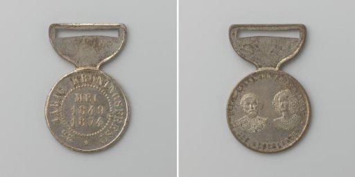 Twenty-Fifth Anniversary of the Reign of King William III and Queen Sophia 1874
