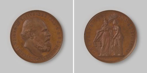 Fortieth anniversary of the reign of King Willem III 1889