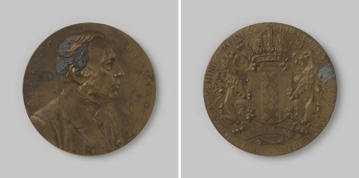 Tenth anniversary of the Mayor of Amsterdam, Mr. S.A. Vening Meinesz, 1901