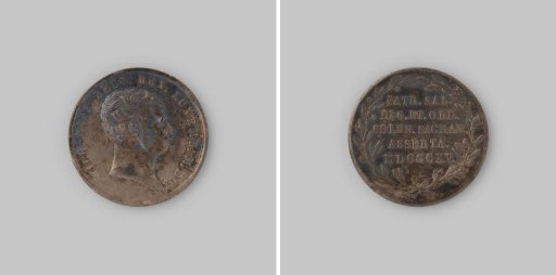 Scatter Medal on the Inauguration of William Frederick as King William I in Brussels 1815