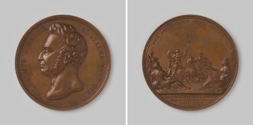 Opening of the Great North Holland Canal 1824