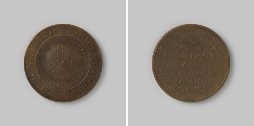 Twenty-fifth Year of Service on the Board and Editorial Committee of the Royal Netherlands Society for Numismatics by M.G.A. de Man 1919