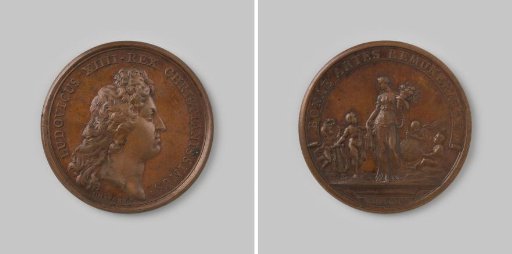 Encouragement of the fine arts by King Louis XIV, 1666