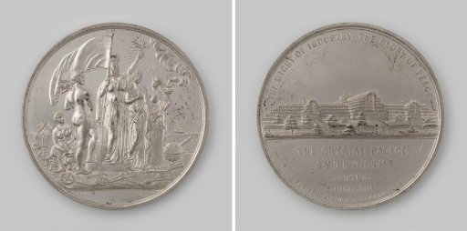 Opening of the Crystal Palace exhibition building at Sydenham 1862
