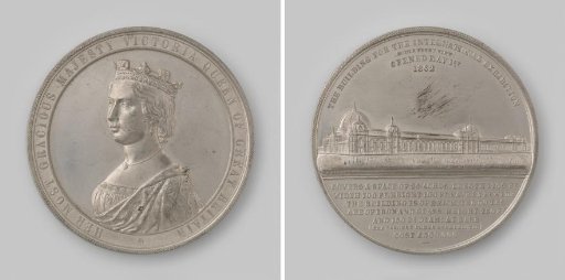 Opening of the Crystal Palace exhibition building at Sydenham 1862