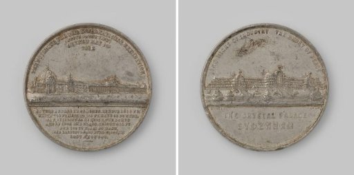 Opening of the Crystal Palace exhibition building at Sydenham 1862