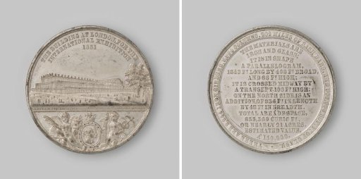 Opening of the building for the International Exhibition in London 1851