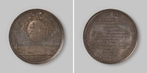 Twenty-fifth wedding anniversary of Johan Osy van Palensteyn and Zegwaert and Cornelia Petronella van Wevelinchoven 1768