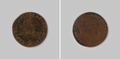 Accounting medal from Dordrecht on religious freedom 1574