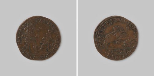 Accounting medal from Dordrecht on the struggle against Spain 1578