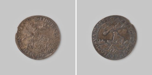 Accounting medal from Dordrecht on the difficult times 1577