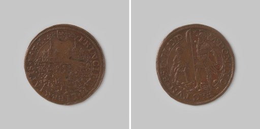 Accounting medal on the demolition of the forts of Leeuwarden, Harlingen, and Staveren 1580