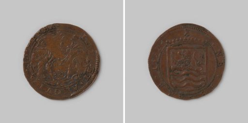 Accounting token from Middelburg on the rejection of peace negotiations 1592