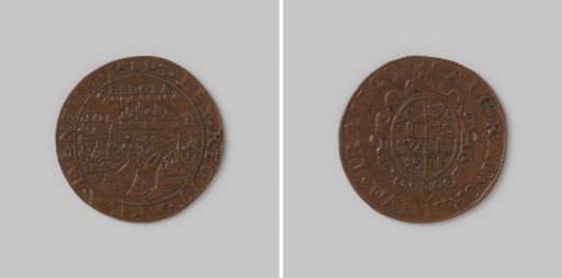 Accounting token from Utrecht for the States of Utrecht on the drafting of a Church Order 1593