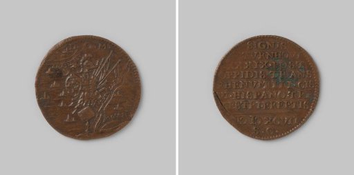 Calculation medal on the victory in the Battle of Turnhout 1597