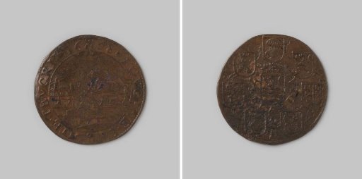 Accounting token from Middelburg on the deceitfulness of the truce, 1608
