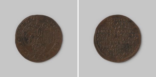 Accounting token on the renewal of the alliance of the Netherlands with England and France, 1609