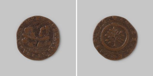 Accounting token from Antwerp on the campaign of Mendoça, 1614