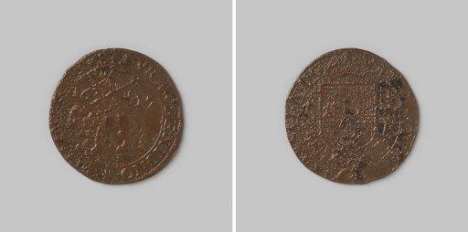 Calculation token in the name of Albert and Isabella 1617