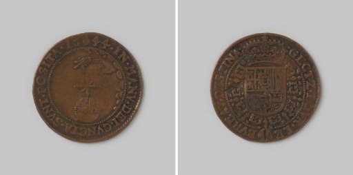 Calculation token from Antwerp for the Bureau of Finances 1644
