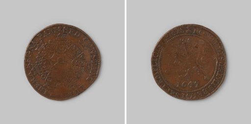 Calculation token from Middelburg on the peace negotiations with Spain 1647