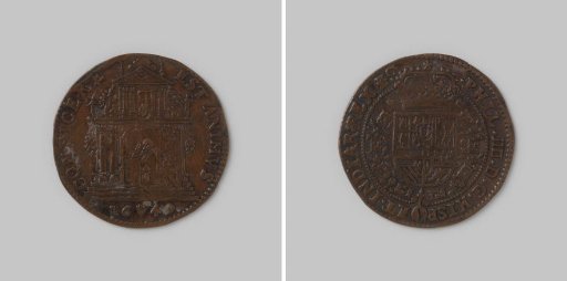 Calculation token from Antwerp on the peace negotiations between France and Spain 1649