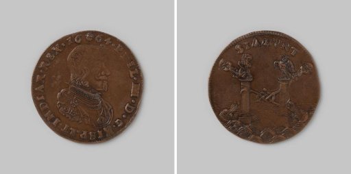 Calculation token from Brussels on the alliance between Spain and Austria 1664