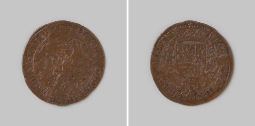 Accounting token from Brussels for the Bureau of Finances 1674