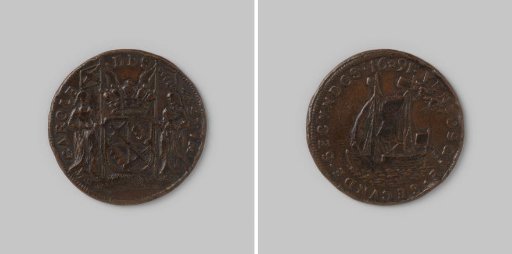 Accounting token for Willem van Hamme, treasurer of Brussels 1691