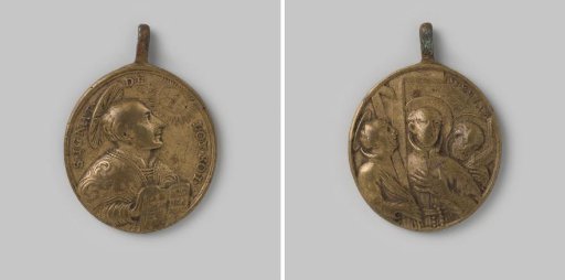 Jesuit pendant with St Ignatius