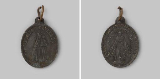 Religious pendant with Mary of Kevelaer