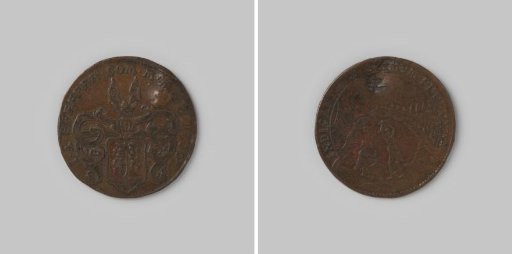 Accounting token for Johann Anton Pfeffer, Mint Master in Zellerveld 1766