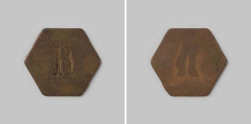 Payment token of 10 cents of Hotel-Cafe Du Commerce in Amsterdam