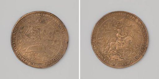 Victory of Prince Maurice over Spain in the Battle of Nieuwpoort, 1600