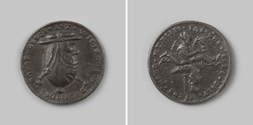 Satirical medal on the Roman Catholic clergy, 1543