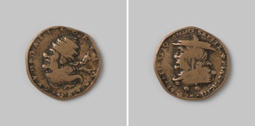 Satirical medal on the Pope and the Roman Catholic clergy