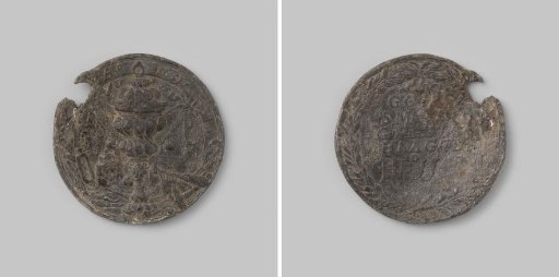 Presentation medal of the St. Andrew's or Goldsmiths' Guild in The Hague, 1651 No. 11