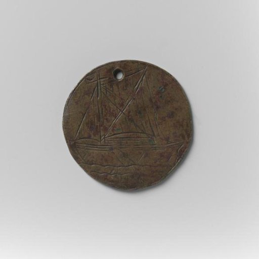 Commemorative medal of the Small Inland Navigators' Guild in Amsterdam, 1650