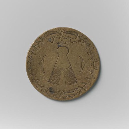 Commemorative medal of the Cloth Dyeing and Fulling Guild in Amsterdam, 1653