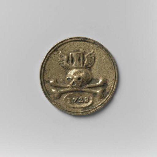 Funeral medal of the Cooper's Guild of Amsterdam, 1728