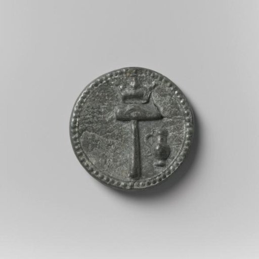 Guild medal (presentation medal) of the Saint Eloy or Smiths' Guild of Delft
