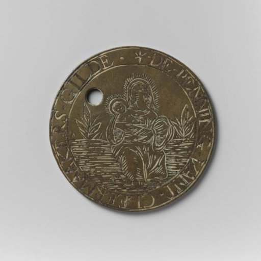 Presentation medal of the Tailors' Guild of Delft, 1669
