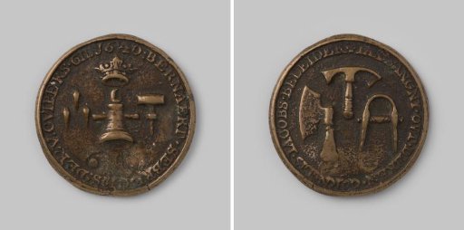 Presentation medal of the Coopers' Guild of Middelburg, 1640