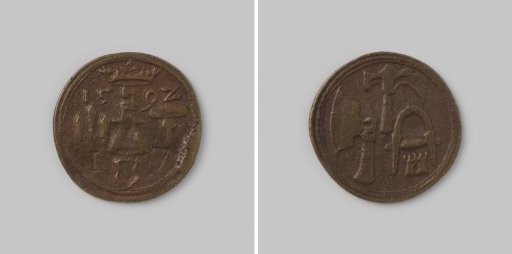Presentation medal of the Coopers' Guild of Middelburg, 1592