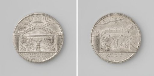 Opening of the Thames Tunnel in London, 1843