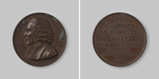 Grands Hommes Français - Jean Jacques Rousseau